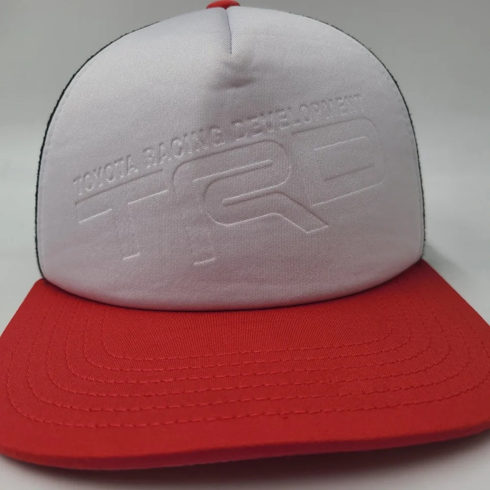Toyota TRD Hat Snapback Trucker Mesh White Red Black Racing Development Cars Men